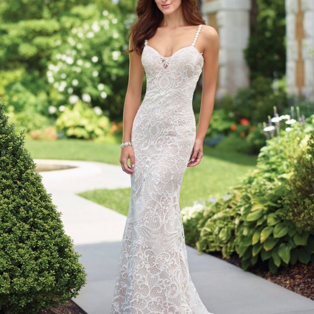 Mon Cheri Lace Wedding Dress